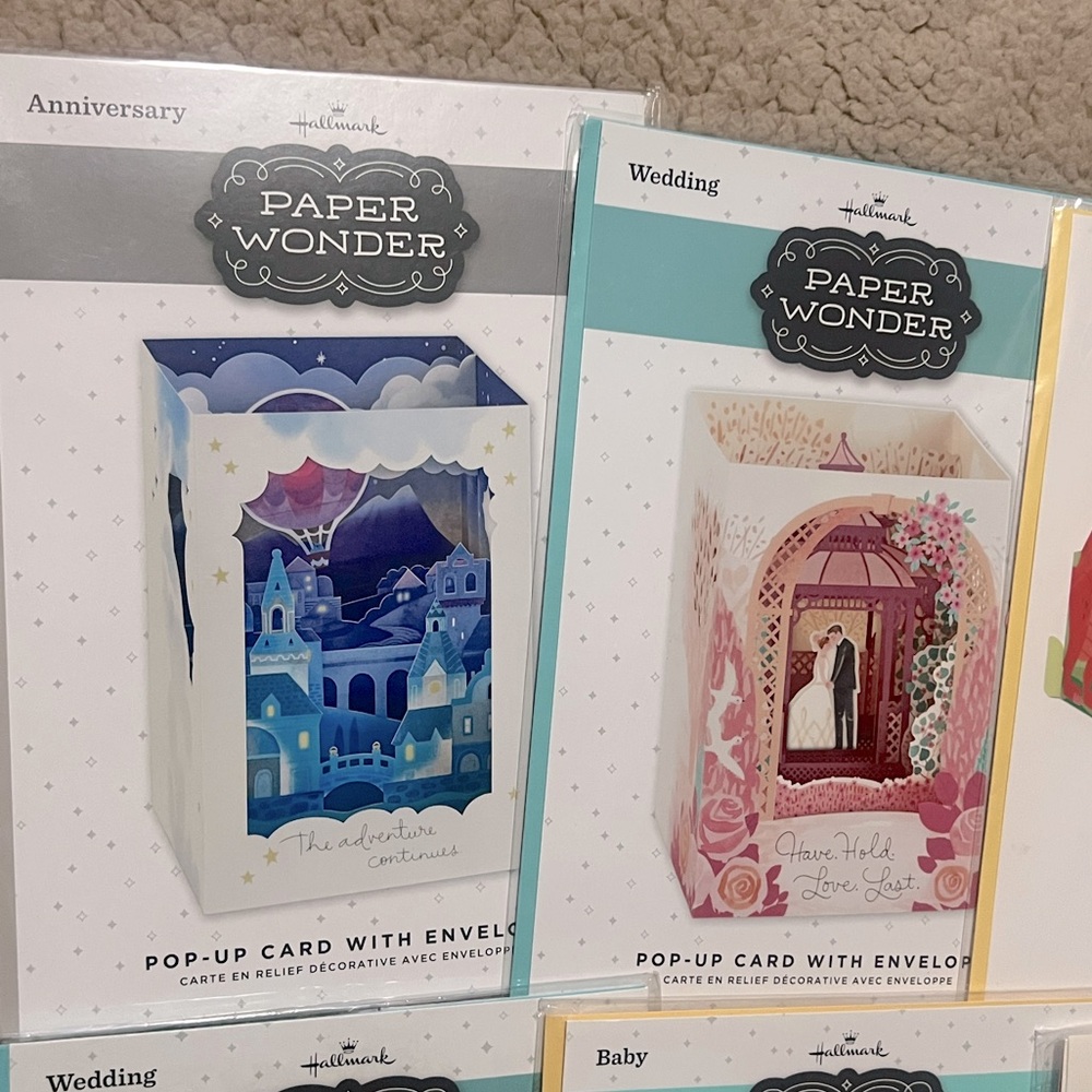 🤍New Hallmark Paper Wonder Pop-Up Card Bundle🤍 - Picture 2 of 11